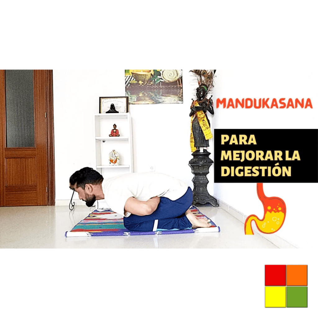 Ayurveda-Compendium Improve Digestion with Mandukasana