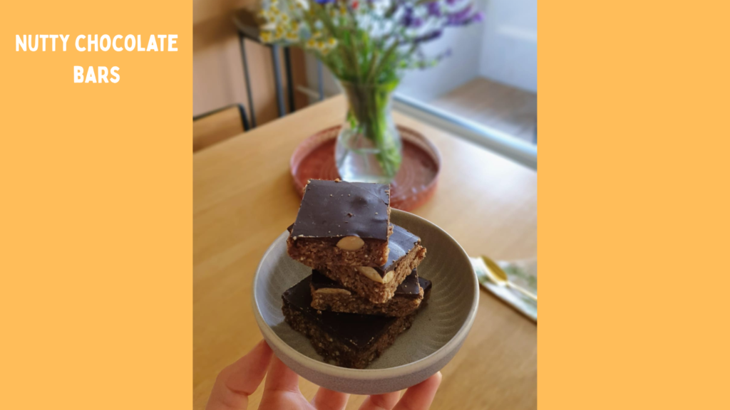nutty chocolate bars